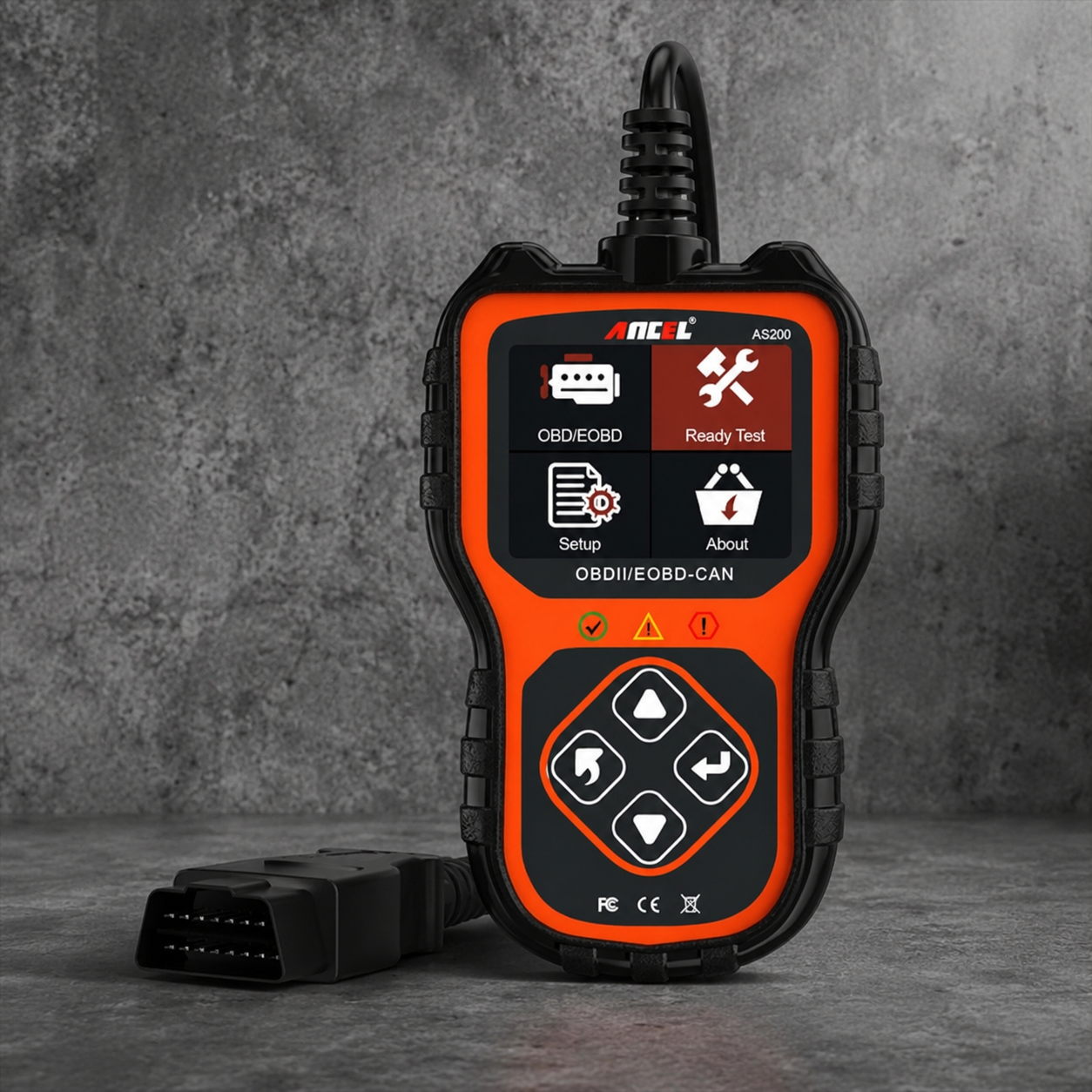 AURA AS200 OBD2 Scanner – Multilingual Car Diagnostic Tool